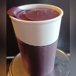 Starbucks 8 Oz. Ceramic cup 2014 with silicone grip